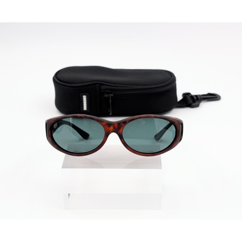 Cocoons Streamline C607G Flex2Fit Tortoise Polarized Sunglasses Over‎ Glasses